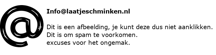 Email adres in afbeelding Email adres in afbeelding
