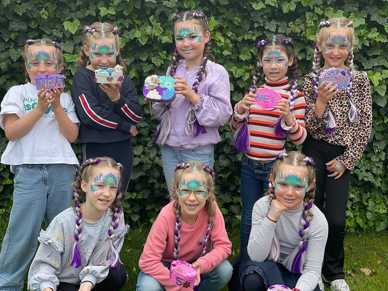 Kinderfeestje met Tante Tinus Schminkt Kinderfeestje met Tante Tinus Schminkt